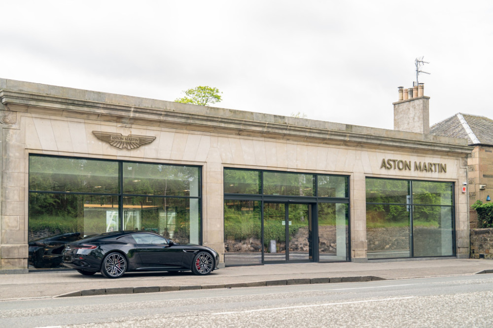 Aston Martin Dealership Edinburgh