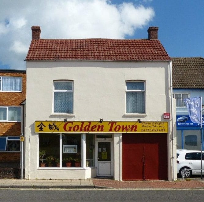 External front image of a previously dilapidated Chinese Takeaway in Havant, Hampshire