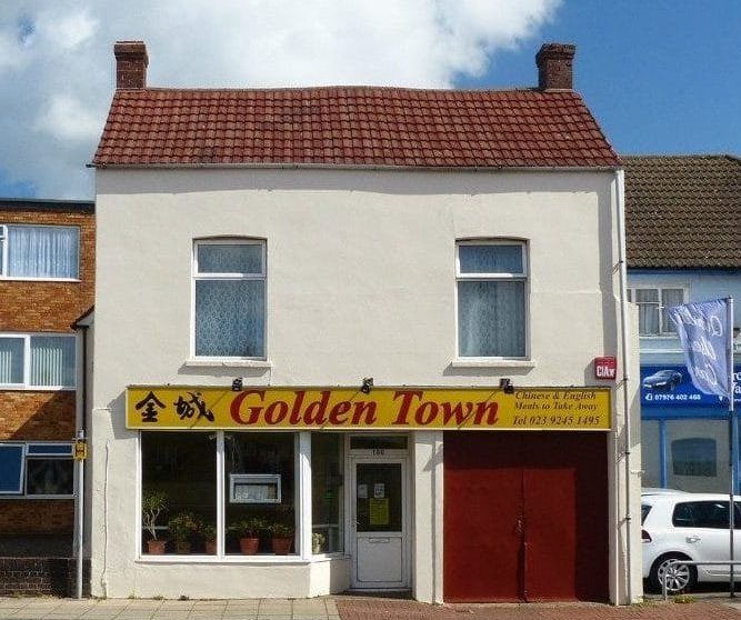 External front image of a previously dilapidated Chinese Takeaway in Havant, Hampshire