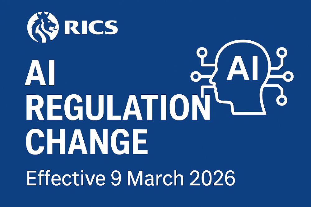 RICS AI regulation blog post